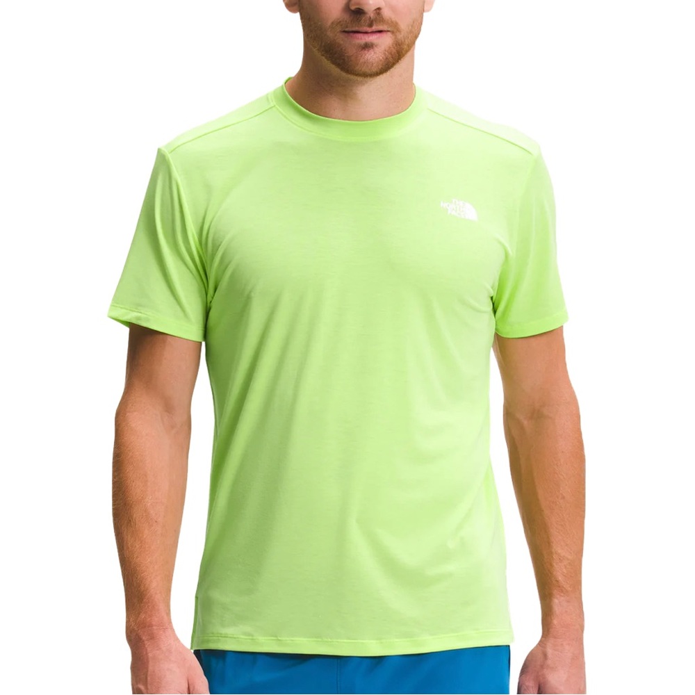 NEW The North Face Wander Performance Flash Dry T-Shirt Sharp Green LARGE